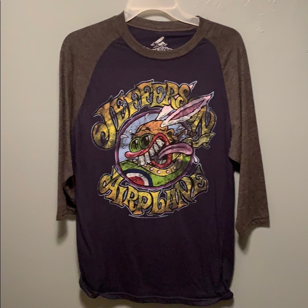 Jefferson airplane 3/4 sleeve